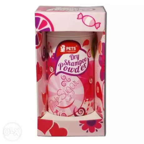 شامبو بودرة برائحة السكر الوردي – 500 جرام – لدينا خدمة توصيل الطلبات